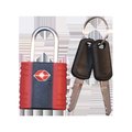 Extras 1 x 2in. EZ Luggage Lock with Two keys - Red EX2573221